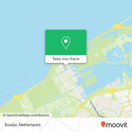 Boelijn, 1319 Almere-Stad kaart