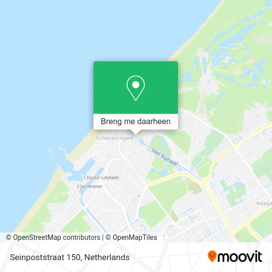 Seinpoststraat 150 kaart