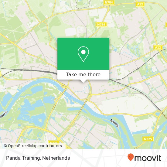 Panda Training, Walstraat 76 kaart