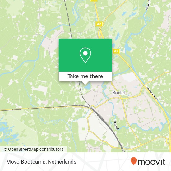 Moyo Bootcamp, Molenwijk 2 kaart