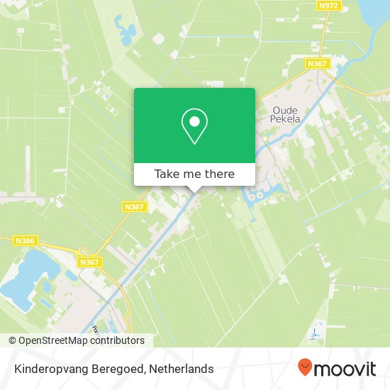 Kinderopvang Beregoed, H. Hindersstraat 27 kaart