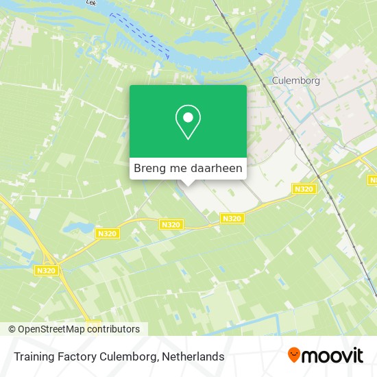 Training Factory Culemborg kaart