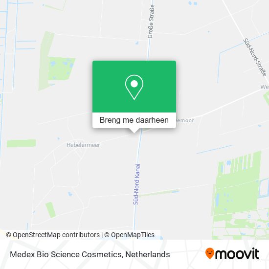 Medex Bio Science Cosmetics, Hebelermeer Hebelermeer, 49767 Twist kaart