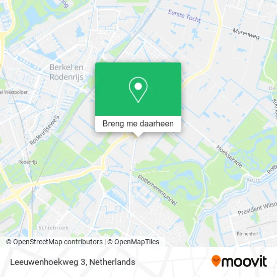 Leeuwenhoekweg 3 kaart