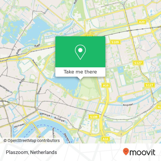 Plaszoom, Plaszoom, 3062 Rotterdam, Nederland kaart