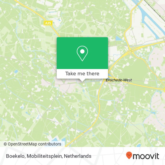 Boekelo, Mobiliteitsplein kaart