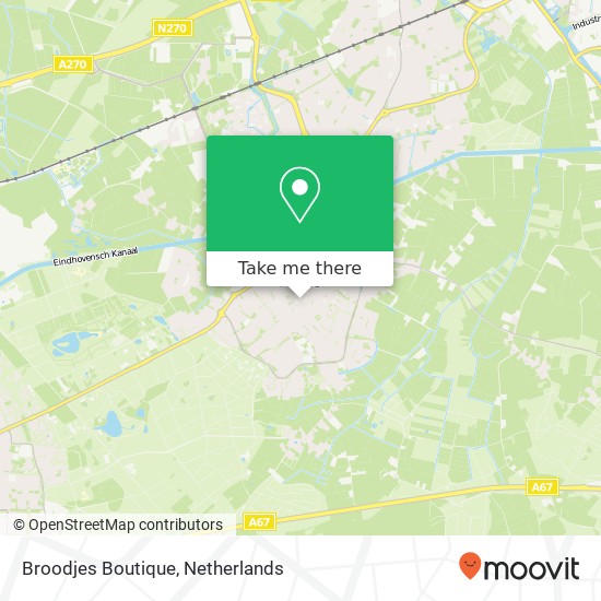 Broodjes Boutique, Margrietstraat 39 kaart