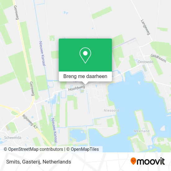 Smits, Gasterij kaart