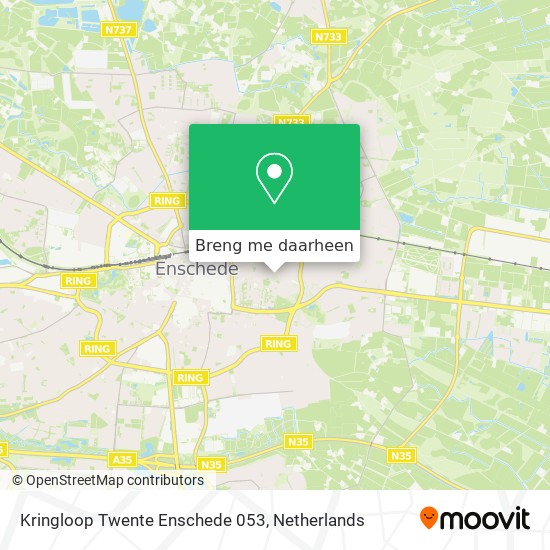 Kringloop Twente Enschede 053 kaart