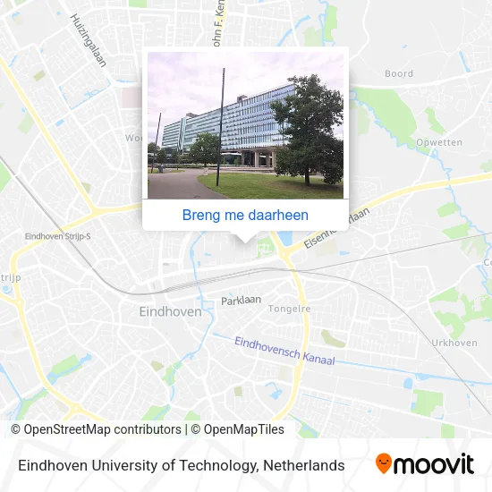 Eindhoven University of Technology kaart