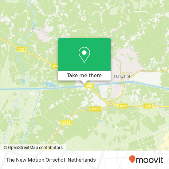The New Motion Oirschot kaart