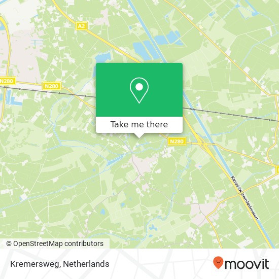 Kremersweg, Kremersweg, 6005 Weert, Nederland kaart