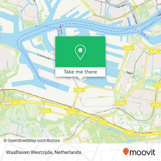 Waalhaven Westzijde, Waalhaven Westzijde, 3089 Rotterdam, Nederland kaart
