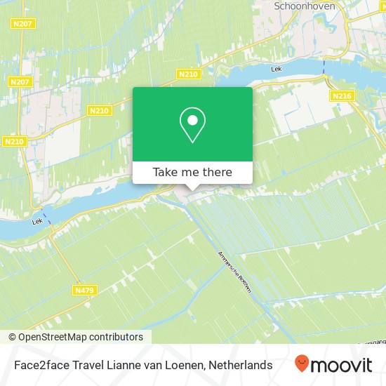 Face2face Travel Lianne van Loenen kaart