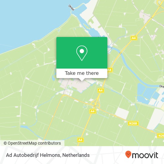 Ad Autobedrijf Helmons, Karel Doormanstraat kaart