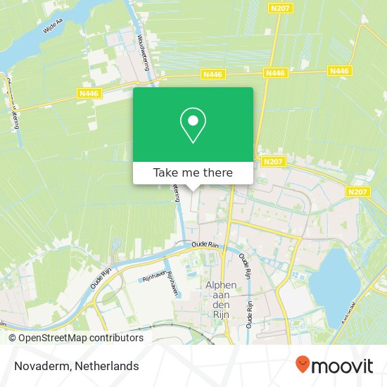 Novaderm, Kalkovenweg 52 kaart