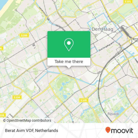 Berat Avm VOF, Terletstraat 28 kaart