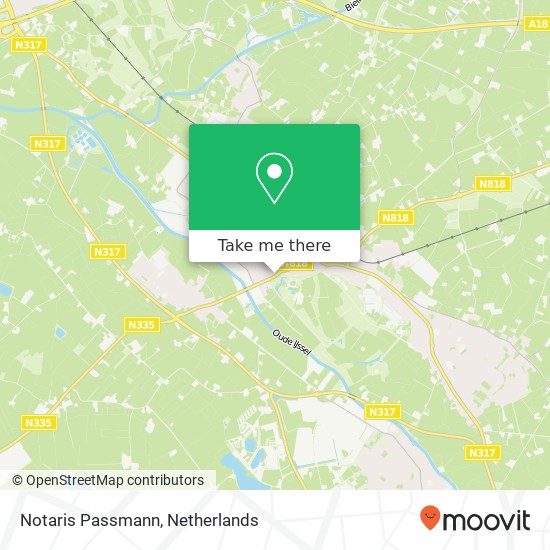 Notaris Passmann, Ettensestraat 16 kaart