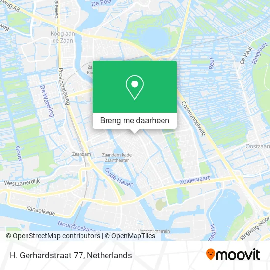 H. Gerhardstraat 77 kaart