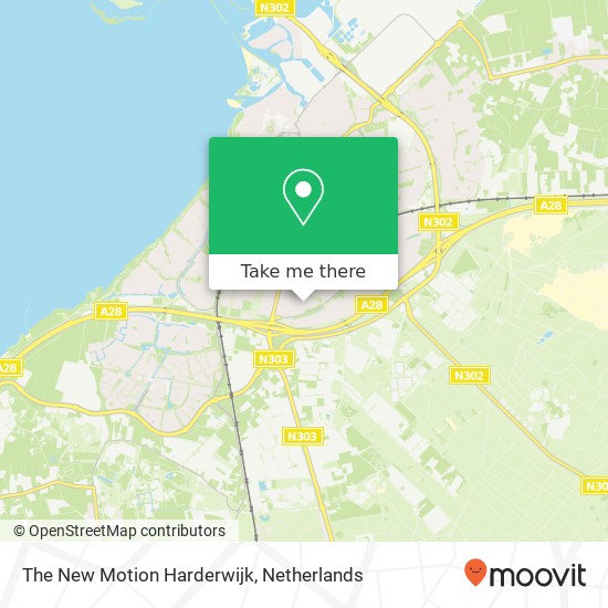 The New Motion Harderwijk kaart