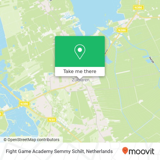 Fight Game Academy Semmy Schilt, Stationsweg 1C kaart