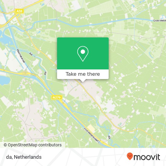 da, Kerkwijk 7 kaart