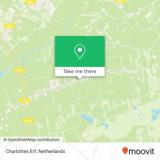 Charlottes Erf, Midden 90 kaart