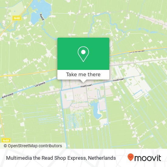 Multimedia the Read Shop Express kaart