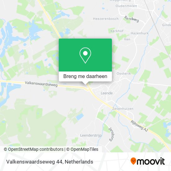 Valkenswaardseweg 44 kaart