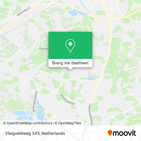 Diverse einde verkenner Hoe gaan naar Vliegveldweg 345 in Enschede via Bus of Trein?