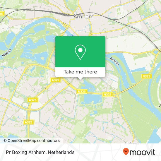 Pr Boxing Arnhem, Eimerssingel-West 33 kaart