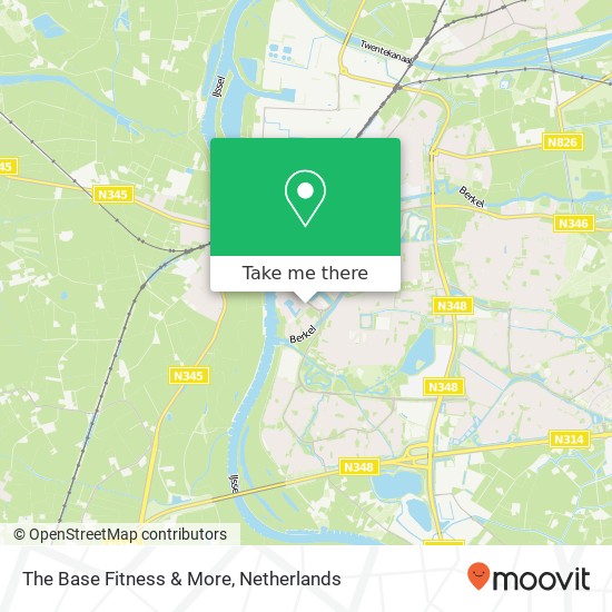 The Base Fitness & More, Henri Dunantweg 2A kaart