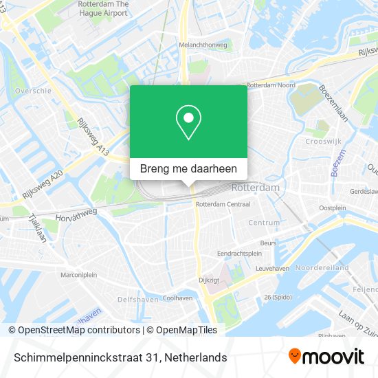 Schimmelpenninckstraat 31 kaart