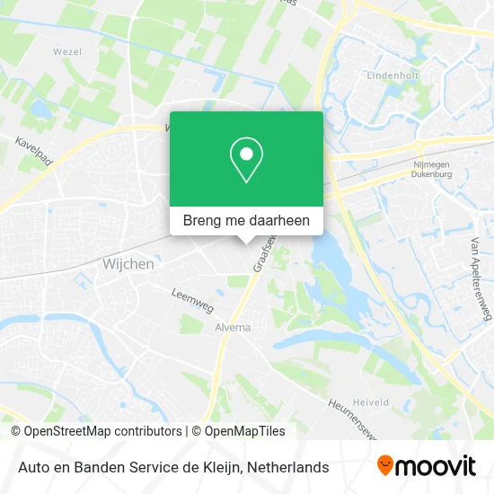 Auto en Banden Service de Kleijn kaart