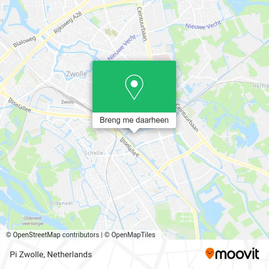 Pi Zwolle kaart