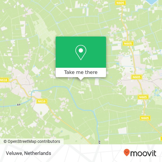 Veluwe, 5469 Erp kaart