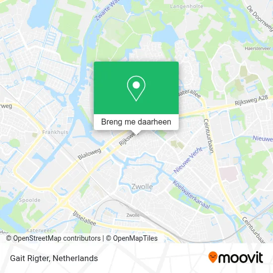Gait Rigter kaart