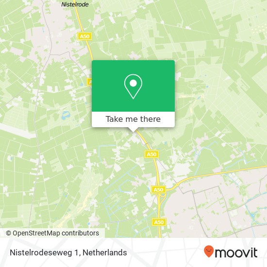 Nistelrodeseweg 1, 5406 VB Uden kaart