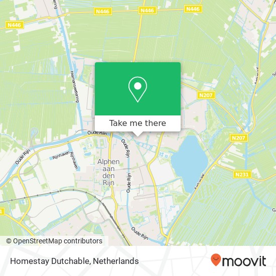 Homestay Dutchable kaart