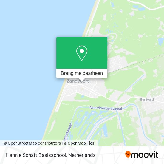Hannie Schaft Basisschool kaart