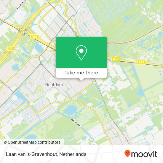Laan van 's-Gravenhout, 2631 Nootdorp kaart