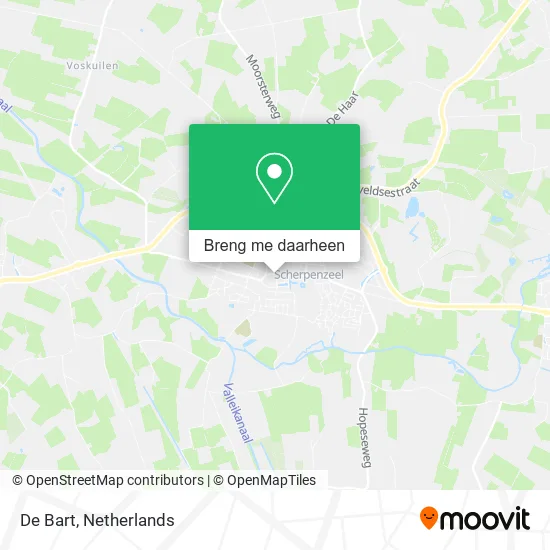 De Bart kaart