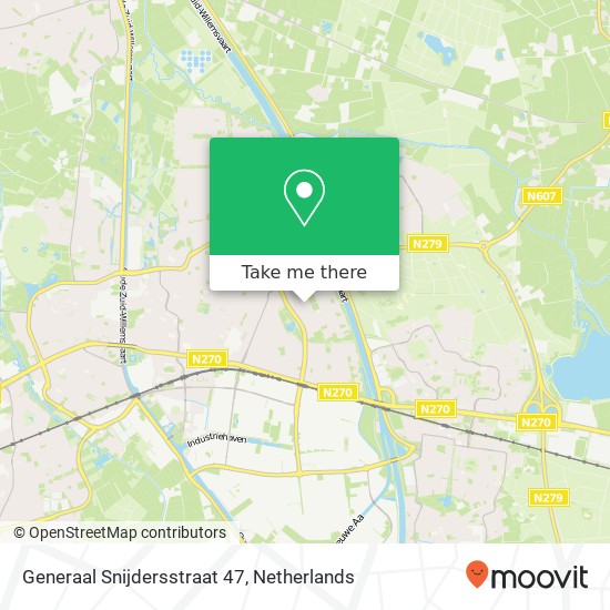 Generaal Snijdersstraat 47, Generaal Snijdersstraat 47, 5703 GR Helmond, Nederland kaart