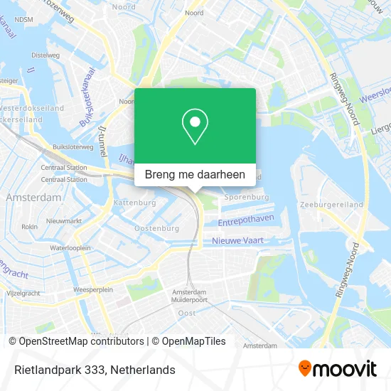 Rietlandpark 333 kaart