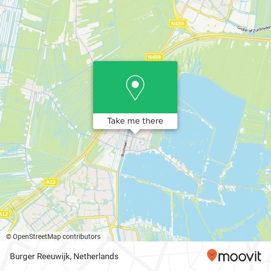 Burger Reeuwijk, Miereakker 22 kaart