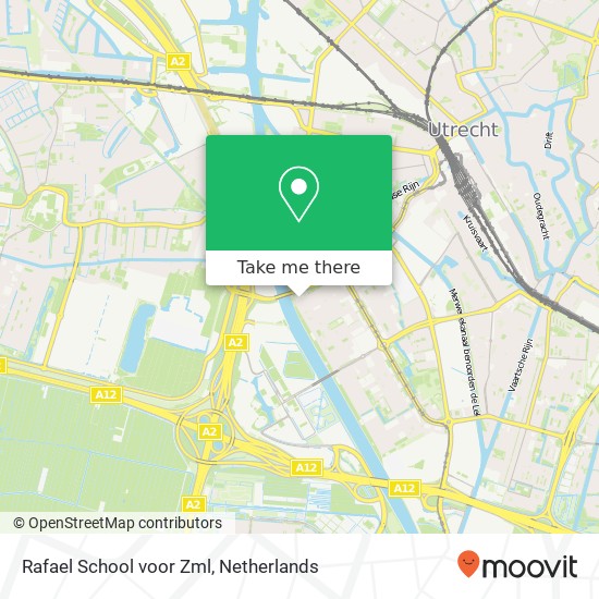 Rafael School voor Zml, Attleeplantsoen 39 kaart