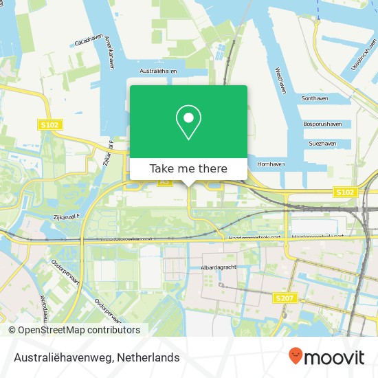 Australiëhavenweg, Australiëhavenweg, 1046 Amsterdam, Nederland kaart
