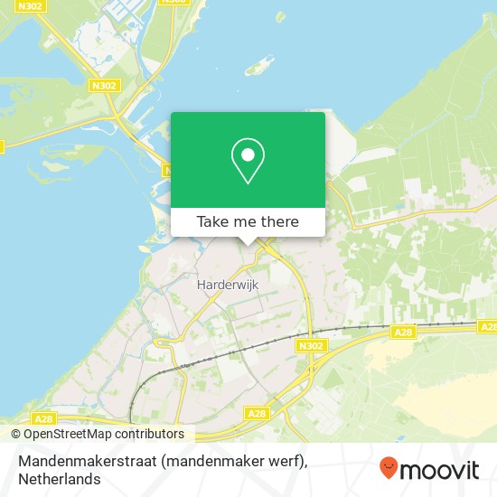 Mandenmakerstraat (mandenmaker werf), 3841 VK Harderwijk kaart