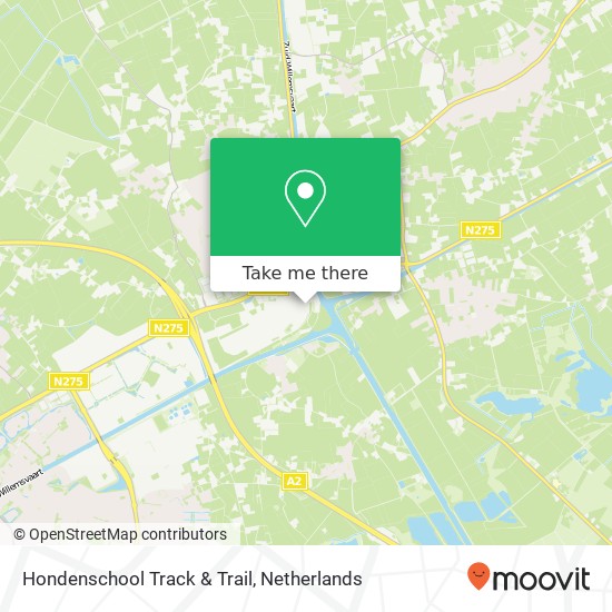 Hondenschool Track & Trail, Pannenweg 248 kaart