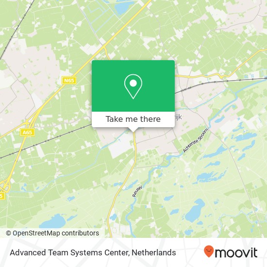 Advanced Team Systems Center, Moergestelseweg 30D kaart